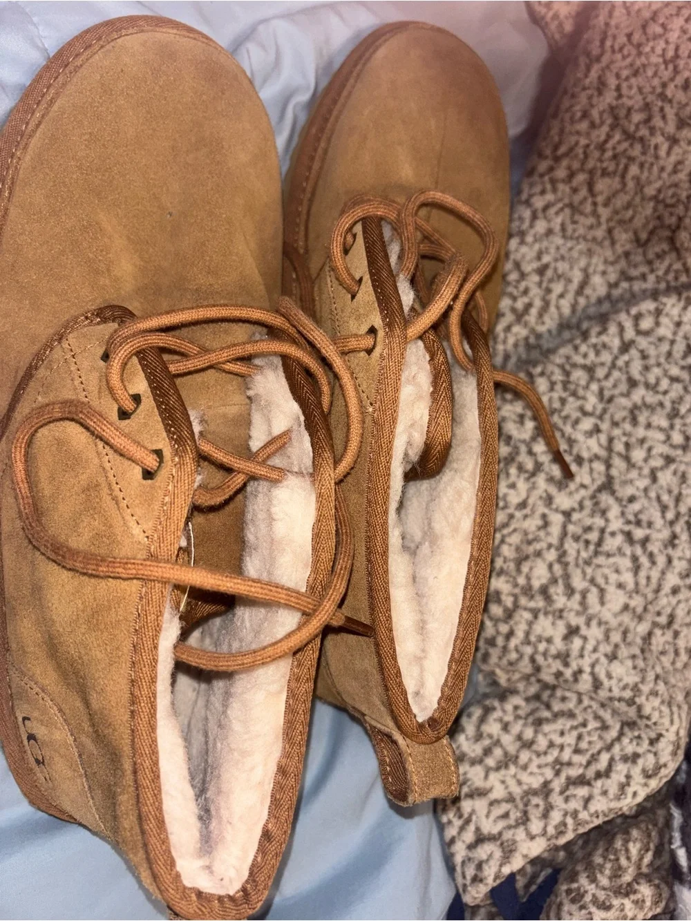 UGG Men's Chukka Suede Boots in Chestnut